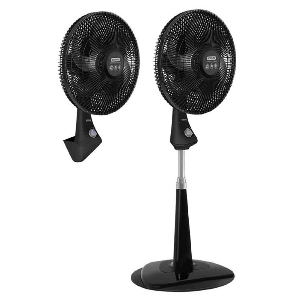 Ventilador 2 en 1 Samurai Comfort Maxx Plus Negro