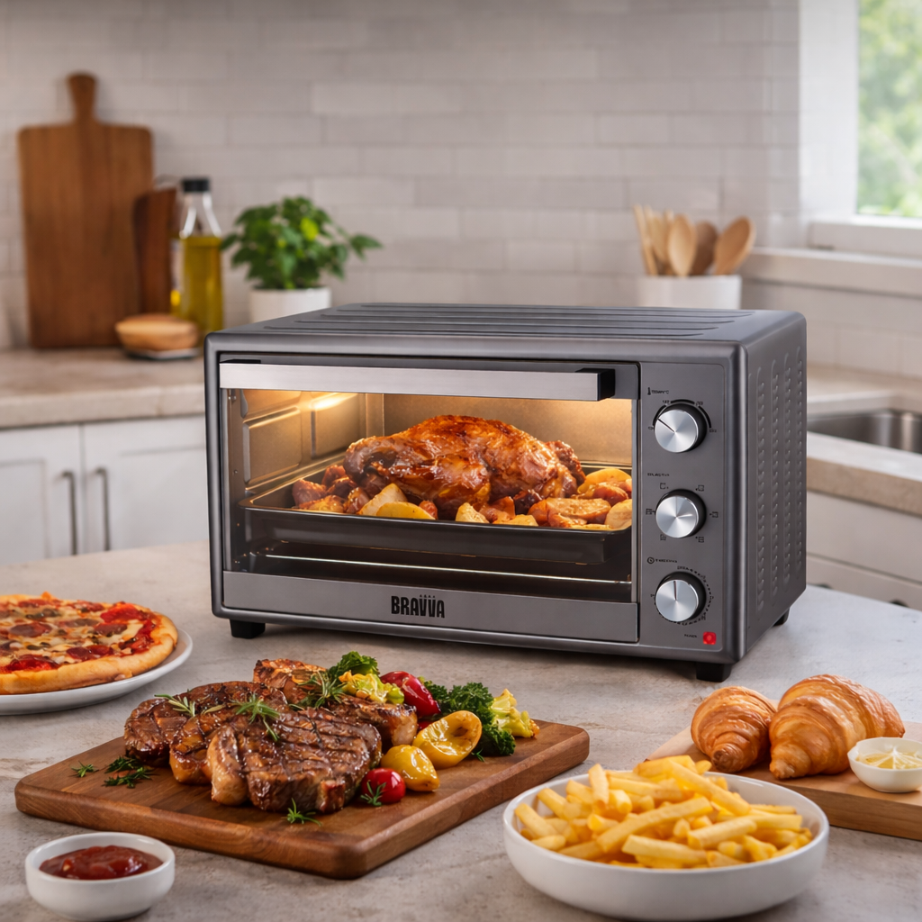 Combo Bravva Horno Rotisserie + 2 Refractarias