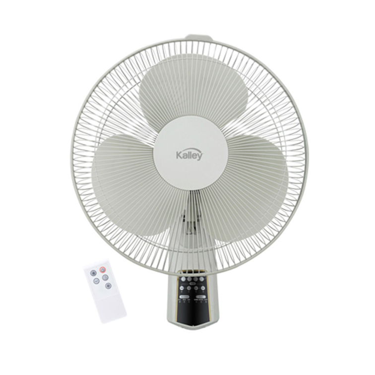 Ventilador Kalley de Pared 16" Blanco Con Control K-VPAR16C