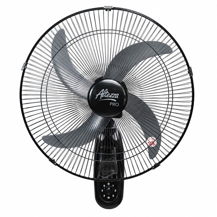 Ventilador Altezza Pro Pared Malla Metálica Motor a Balinera AWF-18BL PRO