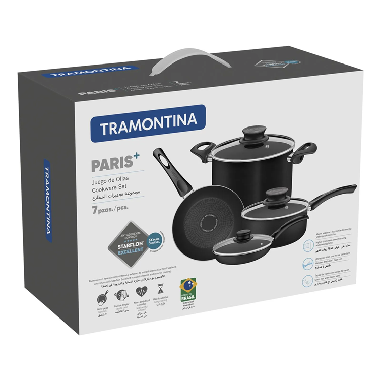 Batería Tramontina Paris de 7 Piezas 28599/051