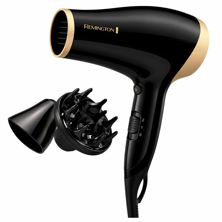 Secador de Pelo Remington Macadamia Shimmer Negro D3017