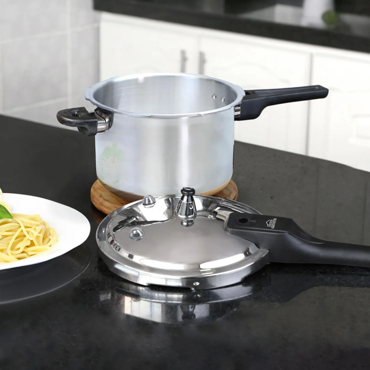 Olla a Presión Home Elements de 9L Con Tapa en Acero Inoxidable HEPC9LLSS