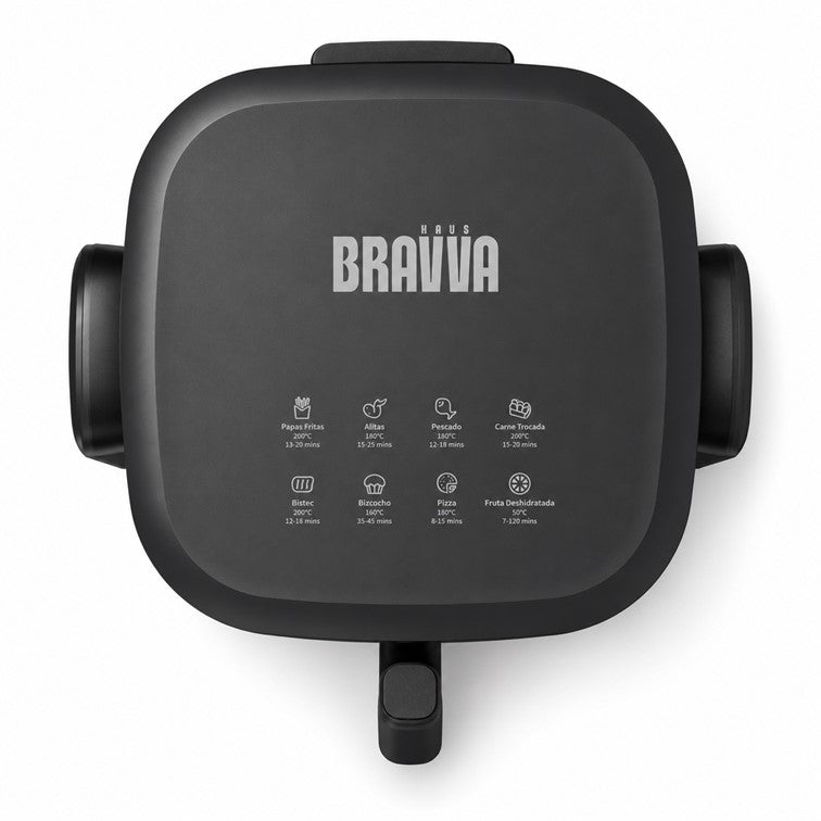 Freidora de Aire Digital BRAVVA HAUS Maxi 5 Litros