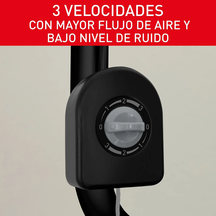 Ventilador Samurai Air Pro de Pared de 22" Negro 4100000798