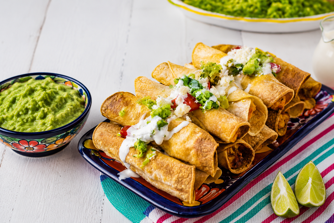 Taquitos Crunchy de Pollo