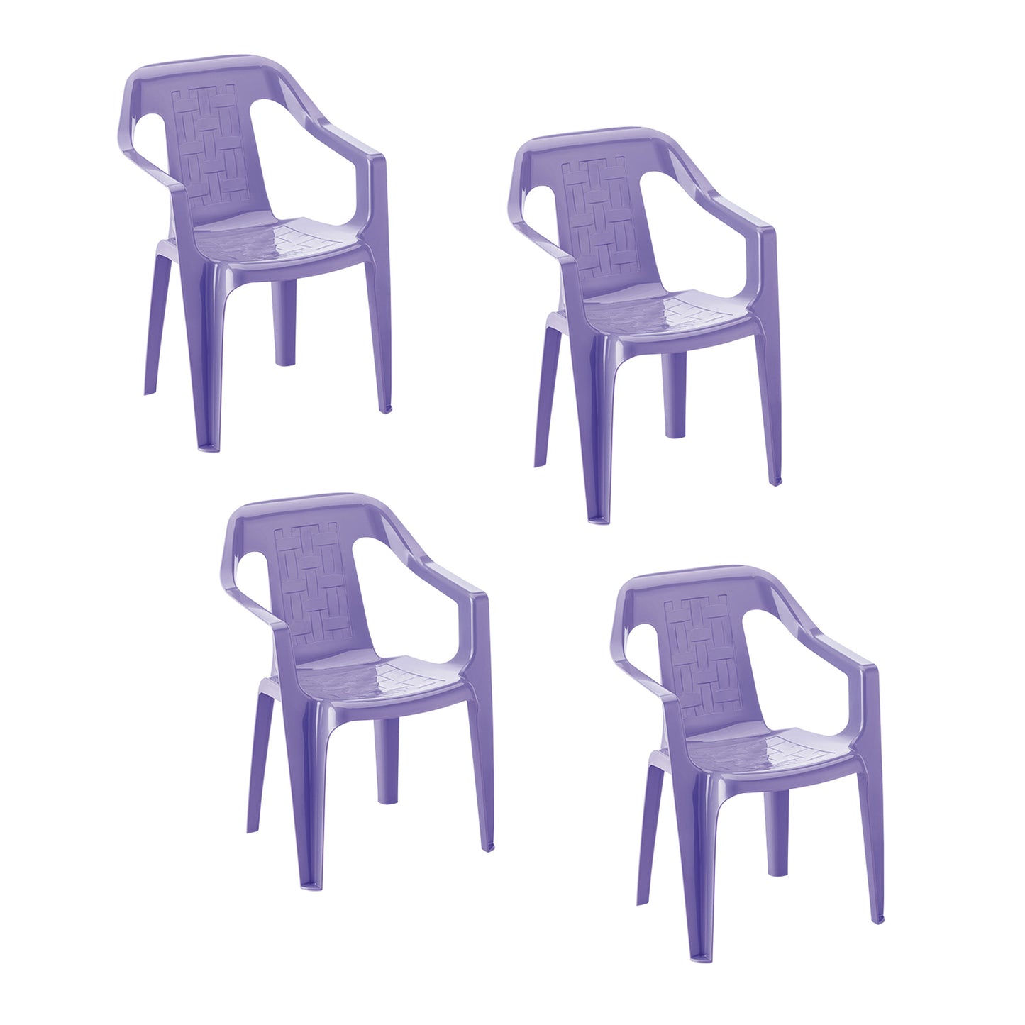 Juego Silla Estrella Infantil x4  Rimax