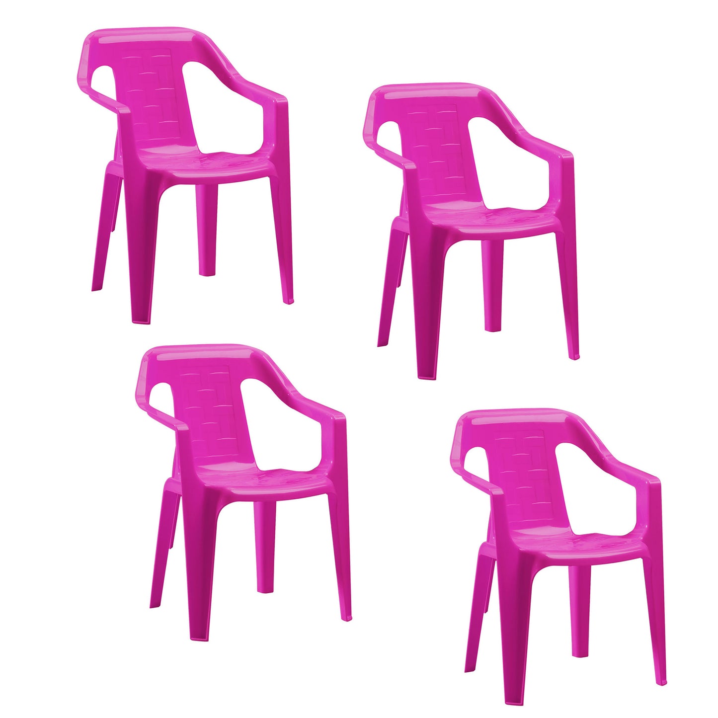 Juego Silla Estrella Infantil x4  Rimax