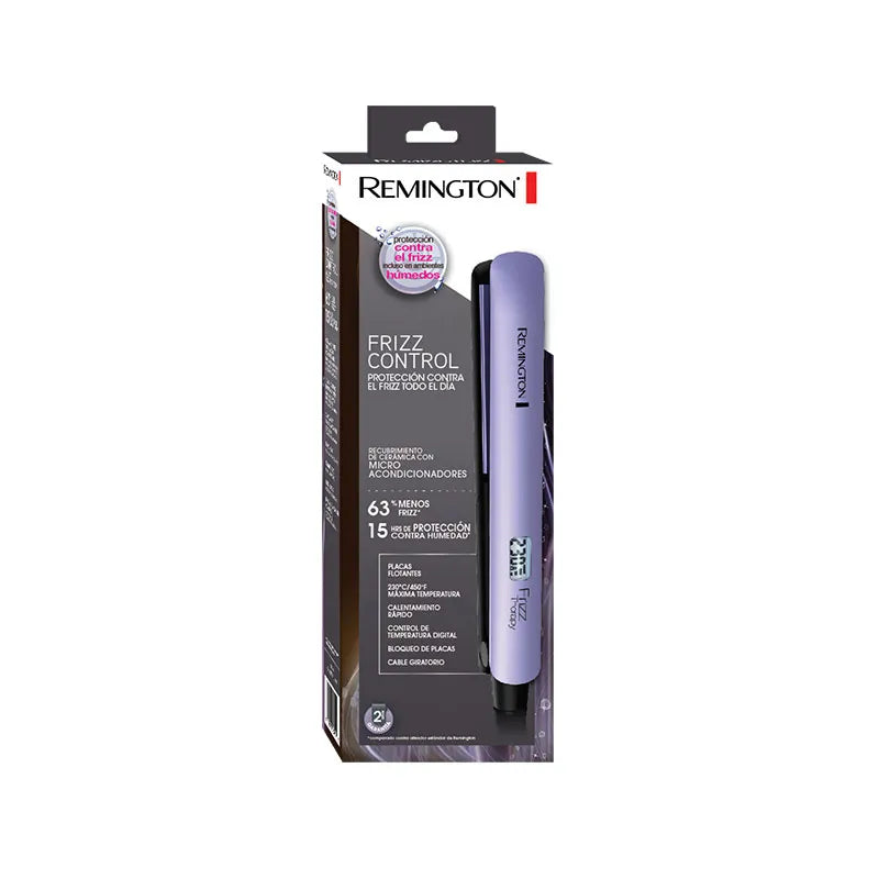 Plancha de Cabello Remington Frizz Control 