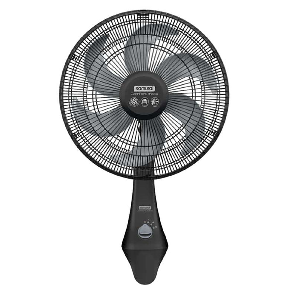 Ventilador 2 en 1 Samurai Comfort Maxx Plus Negro