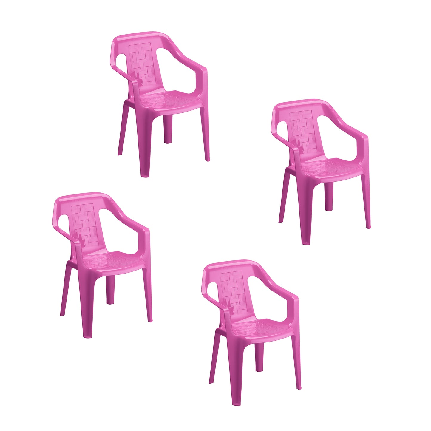Juego Silla Estrella Infantil x4  Rimax