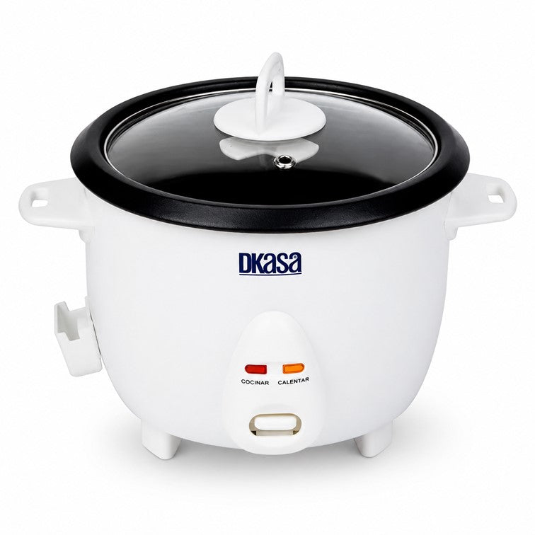 Olla Arrocera Dkasa de 1 Libra Blanca RC-B1L2A
