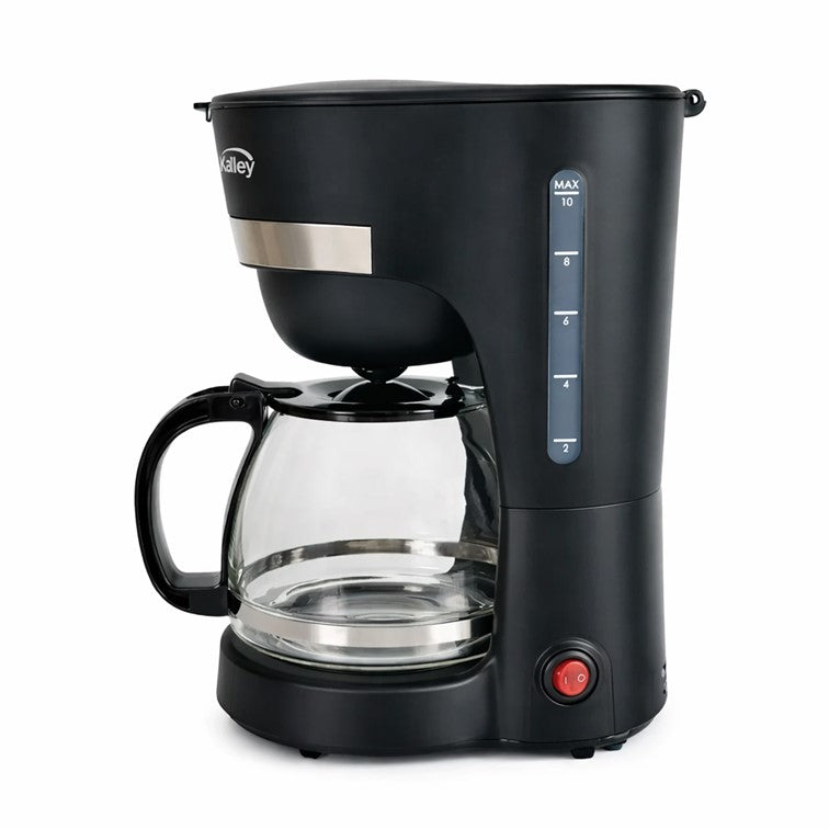 Cafetera Basica Kalley de 10 Tazas Negro K-CN10
