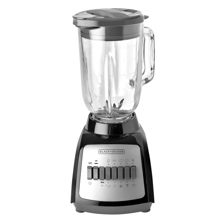 Licuadora de 10 Velocidades Durapro Black+Decker Negra BLBD210GB