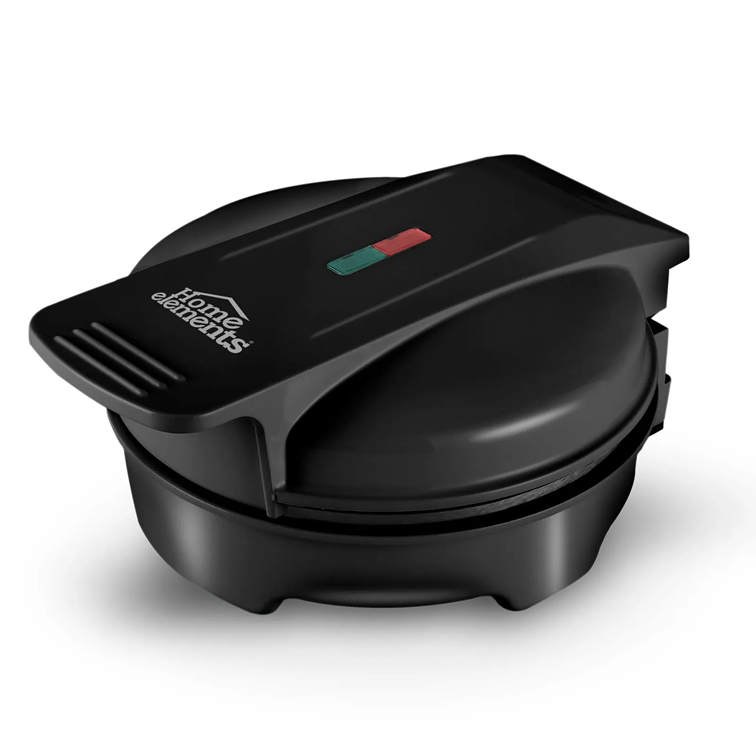 Wafflera Negra de Platos Negros Home Elements HEW-906N