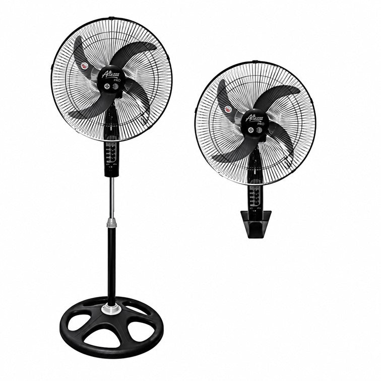 Ventilador Altezza Pro Motor a Balineras 2-1 Malla Metalica ASF-MM1877B