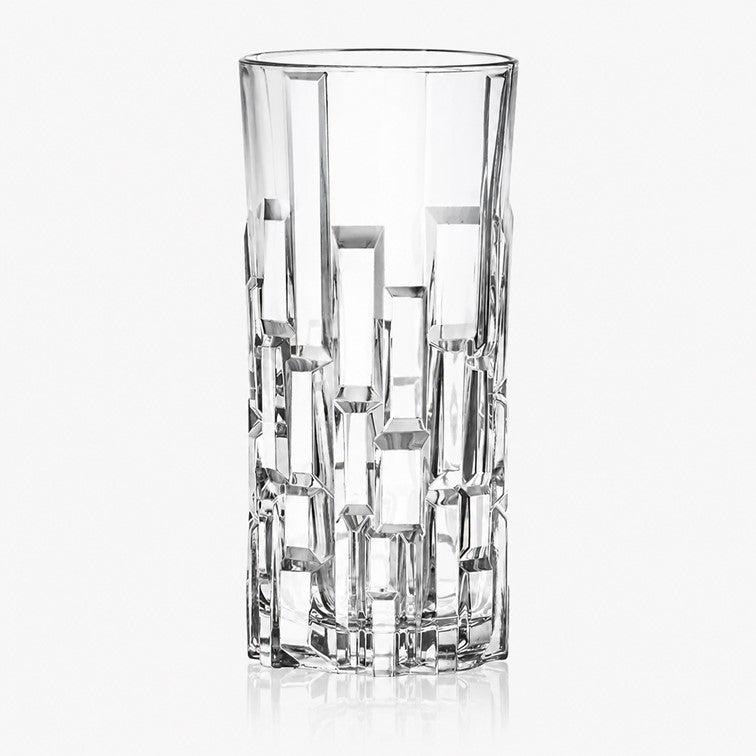 Set X6 Piezas Vasos Altos Línea Etna de Cristalería Italiana 27438020006