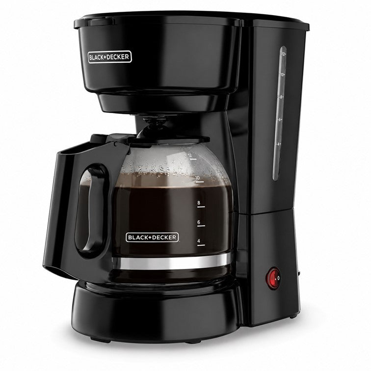 Cafetera Eléctrica Black + Decker Vortex de 12 Tazas con Filtro CM0916B