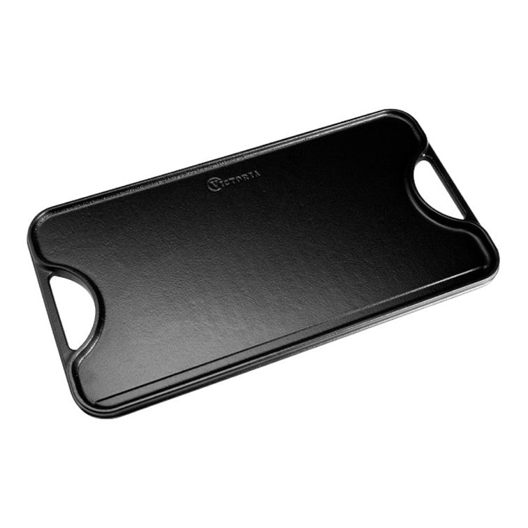 Plancha Reversible para Asar de Hierro Fundido Victoria 47 X 25 Cm 31770