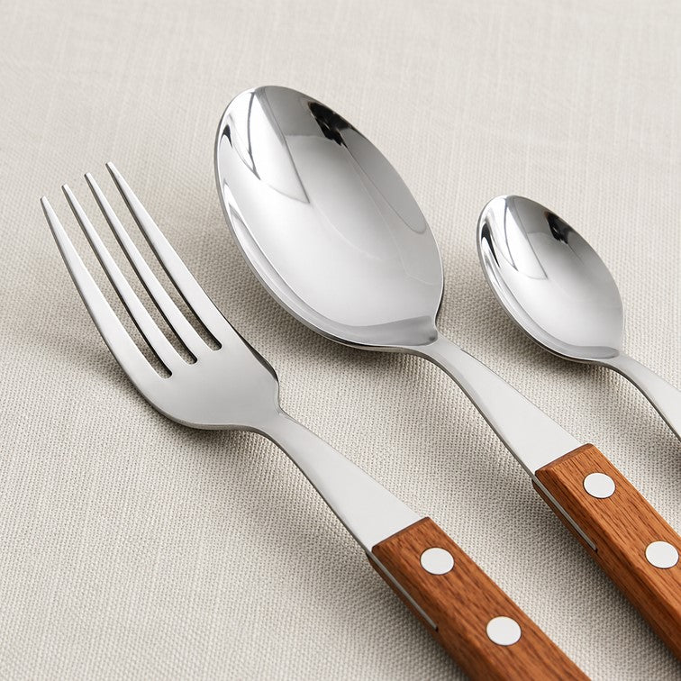 Set de Cubiertos Excalibur de 16 piezas en Acero Inoxidable A151-WD2301-16B