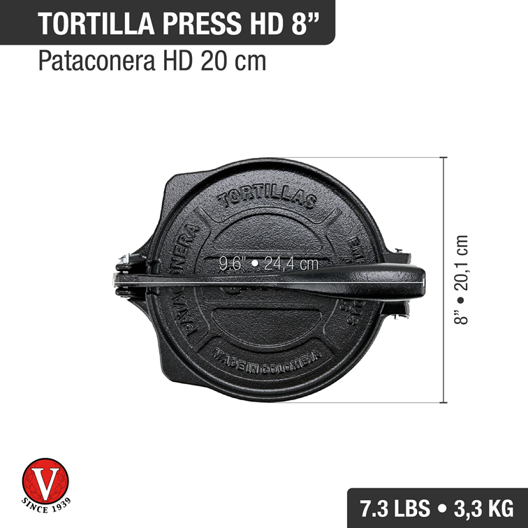 Pataconera Heavy Duty de Hierro Fundido Victoria 20 Cm 39981