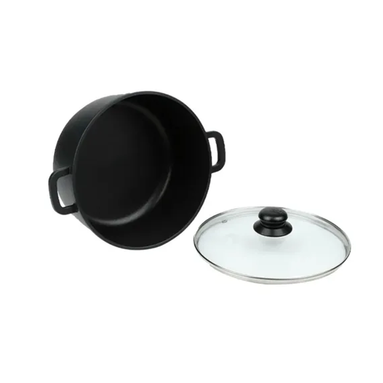 Caldero Dkasa Antiadherente 28x12.5Cm Negro FK9328