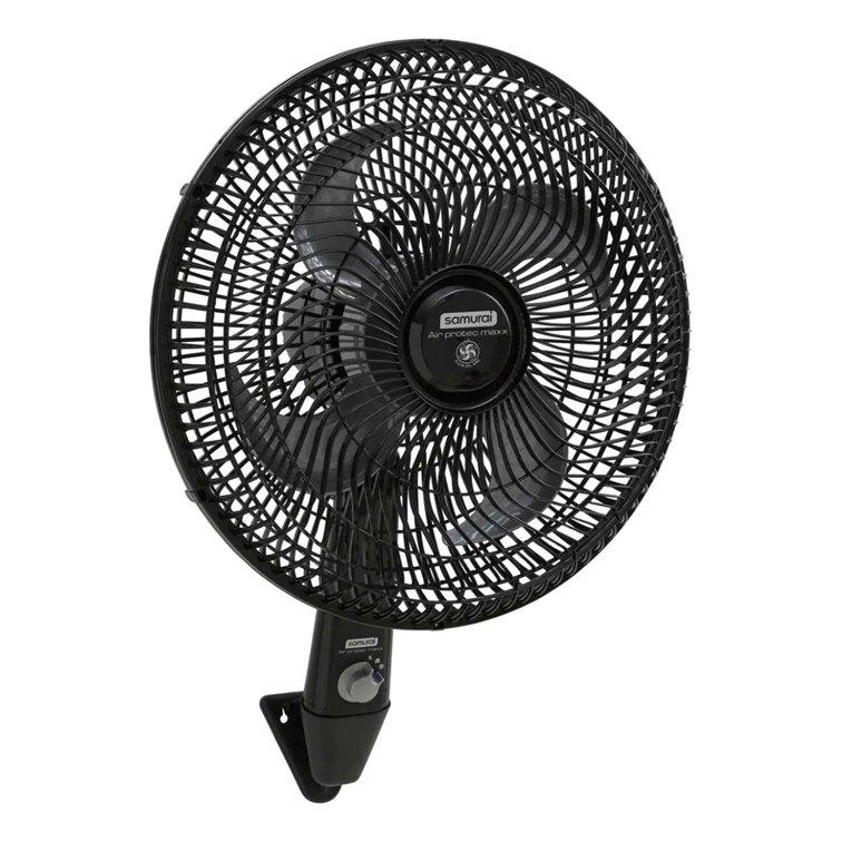 Ventilador Samurai Air Protec Maxx 2 en 1 de 16 Pulgadas Negro 5861027400