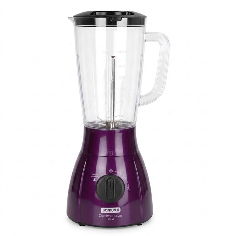 Licuadora Optimix Plus Samurai Vaso Plástico 2 Velocidades