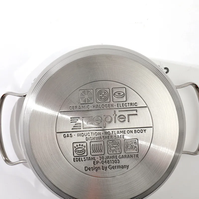 Batería Zepter en Acero Inoxidable de 12 Piezas ZP-2777