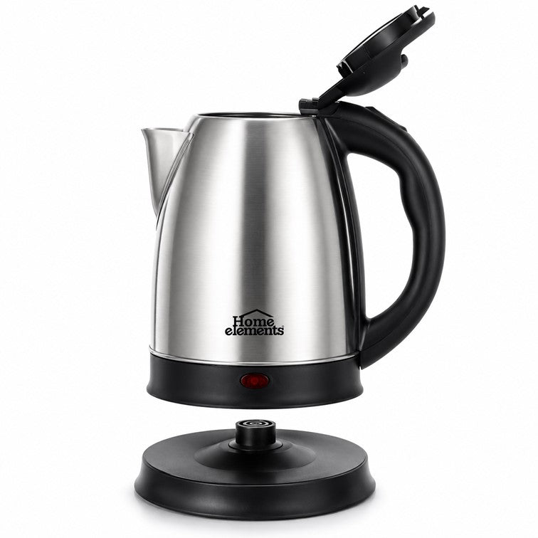 Jarra Hervidora Home Elements en Acero Inox de 1.9 Litros HEJH181
