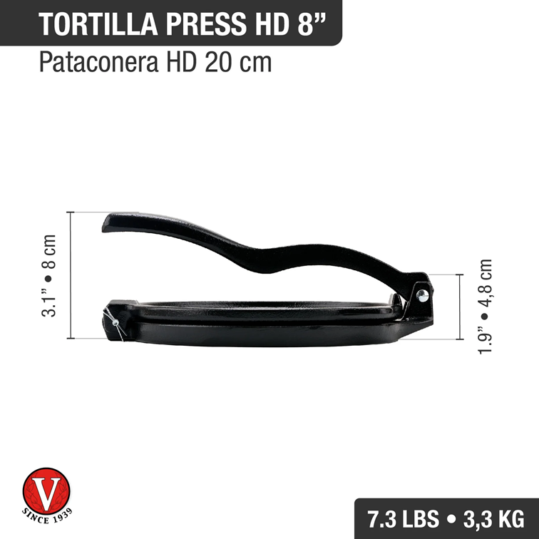 Pataconera Heavy Duty de Hierro Fundido Victoria 20 Cm 39981
