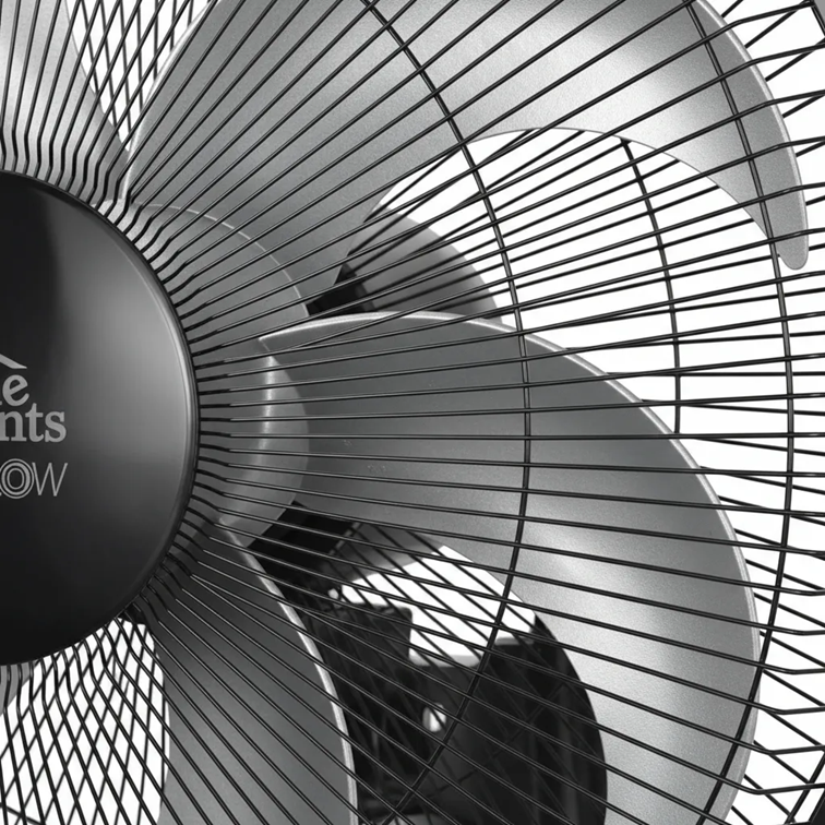 Ventilador Home Elements MaxiFlow de Pared 16" Pulgadas HEMFW6P-16N