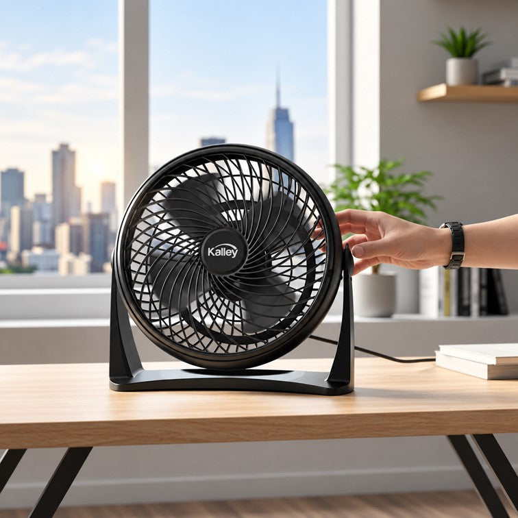 Ventilador de Mesa Kalley 8 Pulgadas Plástico K-VM8N02