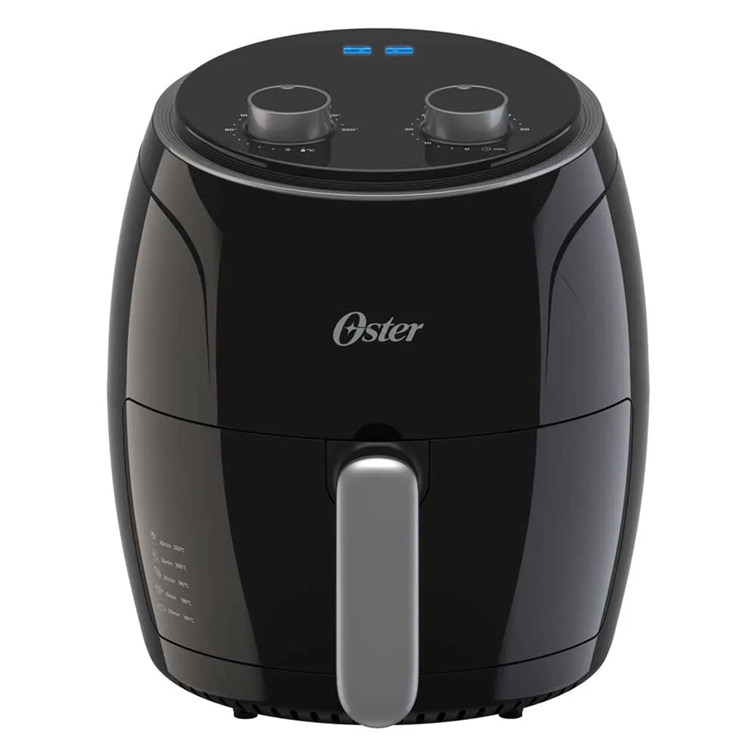 Freidora de Aire Oster Manual de 3.8 Litros Negra CKSTAF38MNS