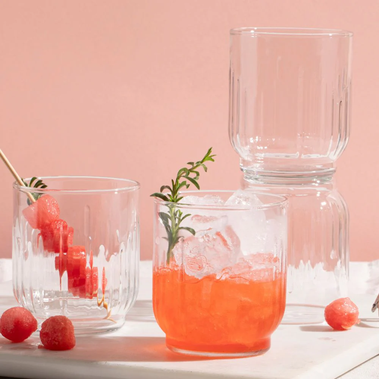 Set X6 Unidades de Vasos Barcelona Rocks Cristar 0927CL6