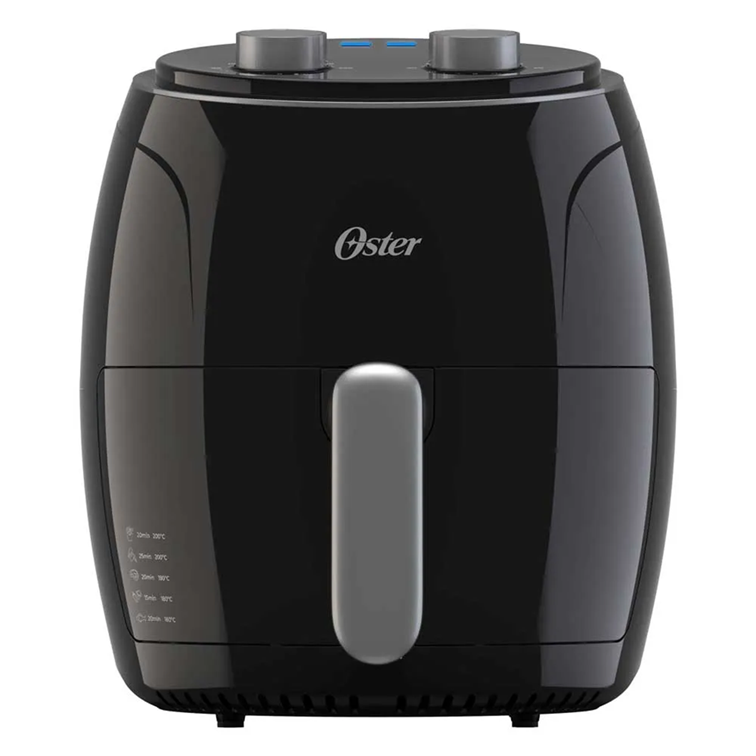 Freidora de Aire Oster Manual de 3.8 Litros Negra CKSTAF38MNS