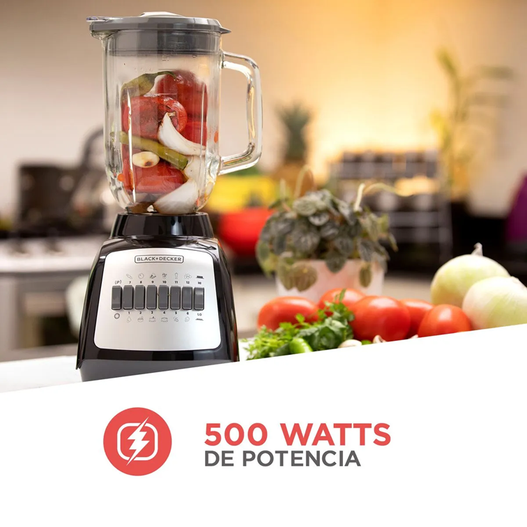 Licuadora de 10 Velocidades Durapro Black+Decker Negra BLBD210GB