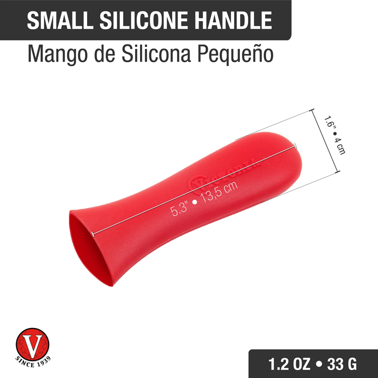 Combo Sartén de Hierro Fundido Victoria de 20 Cm + Mango de Silicona