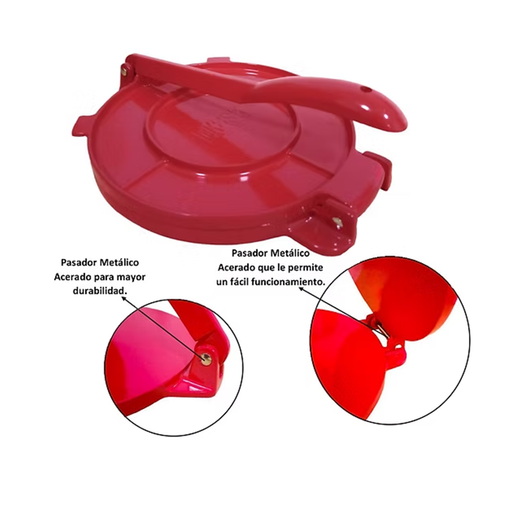 Pataconera Tortillera Dkasa Premium de 20 Cm FK8023C