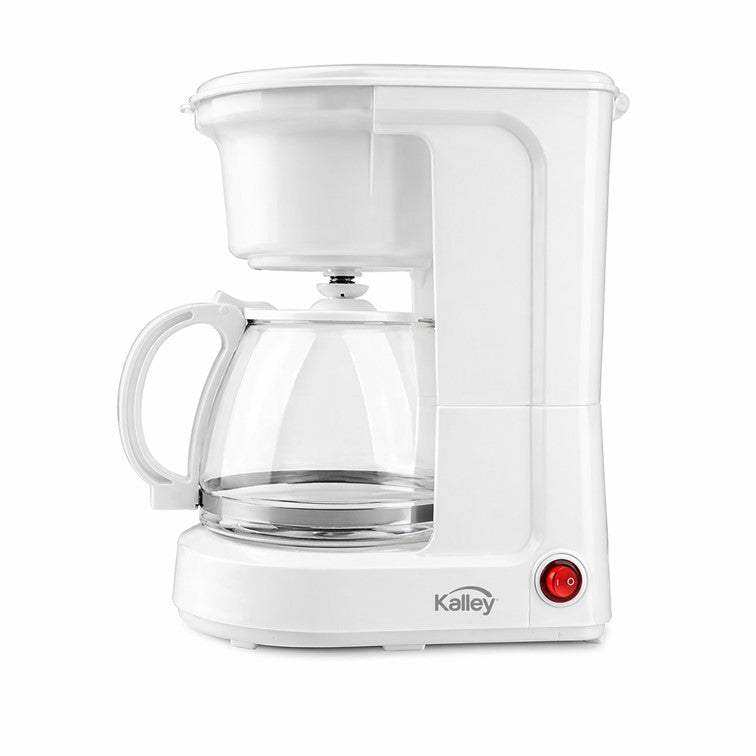 Cafetera Basica Kalley de 8 Tazas Blanca K-CM100K