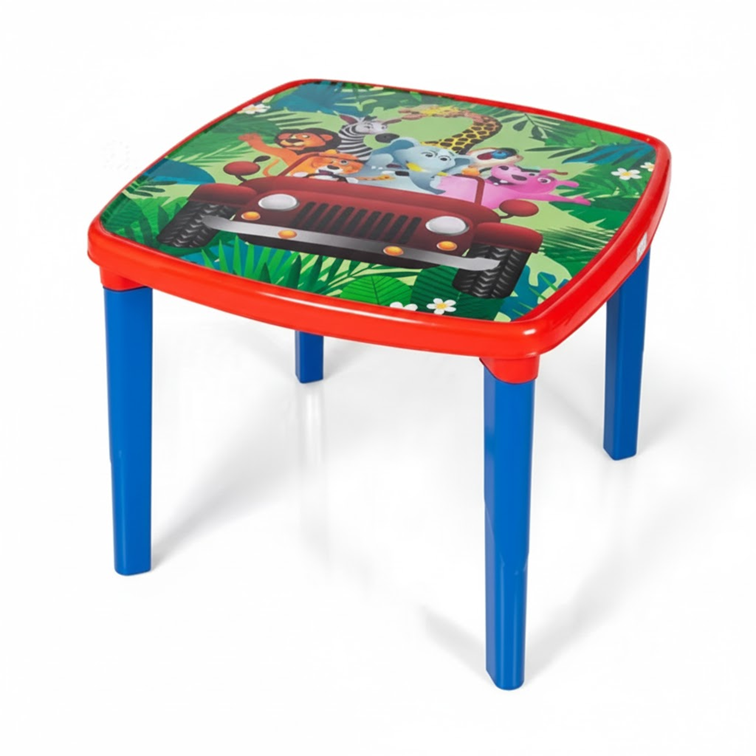 Mesa Infantil Armaty Decorada Safari