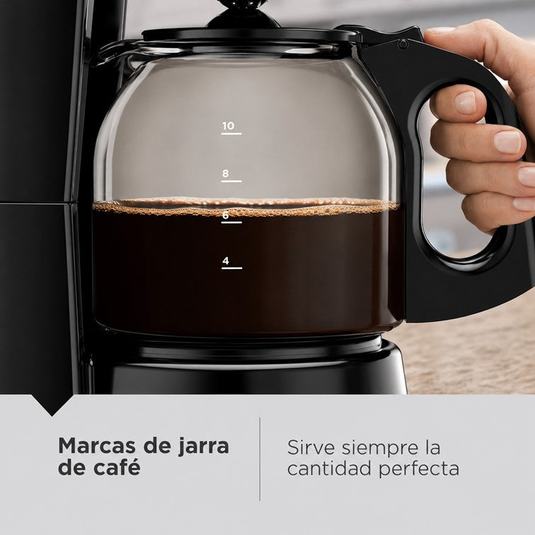 Cafetera Eléctrica Black + Decker Vortex de 12 Tazas con Filtro CM0916B