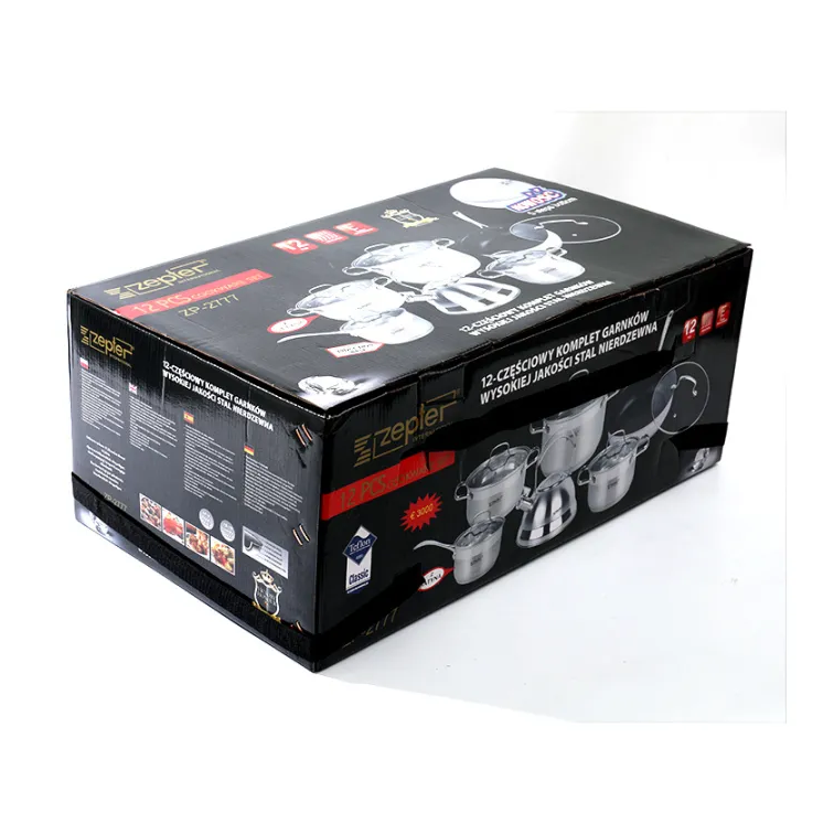 Batería Zepter en Acero Inoxidable de 12 Piezas ZP-2777