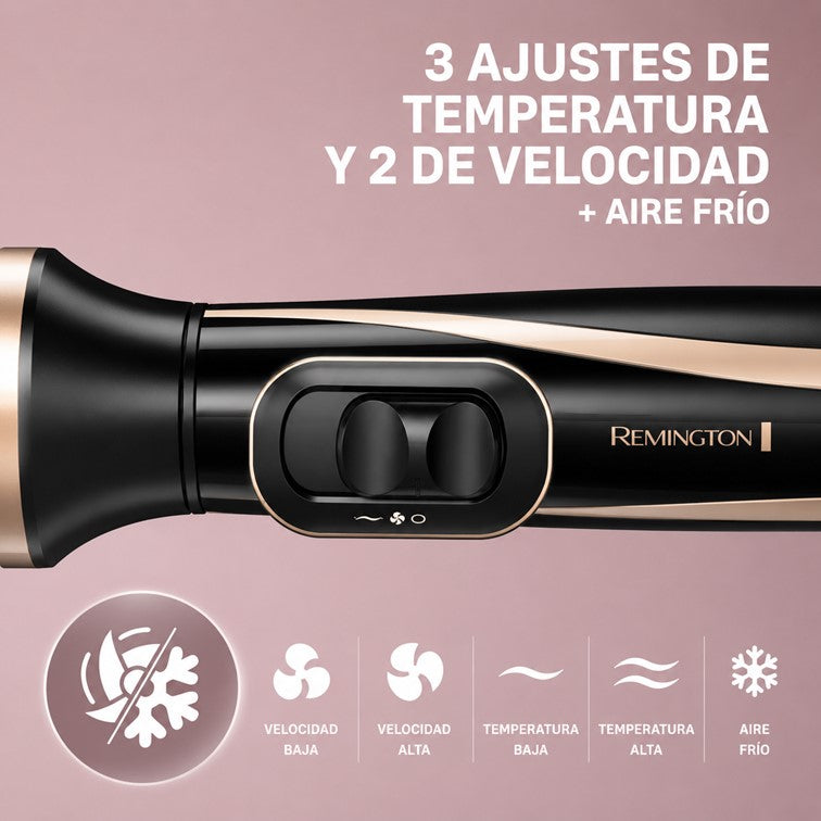 Cepillo de Aire + Estuche Remington Wet2Style AS21AO-110F