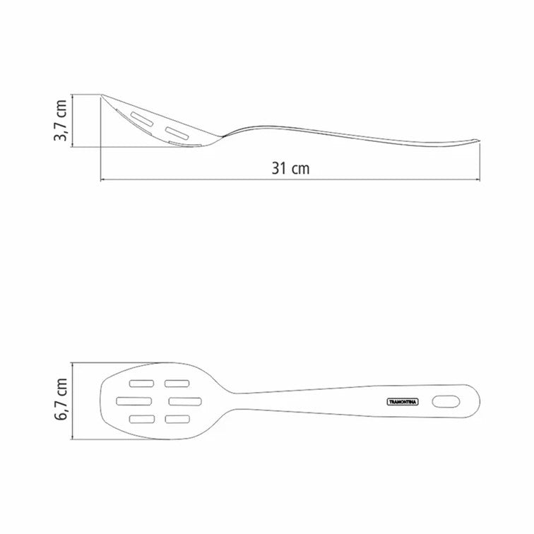 Cuchara Tramontina Extrata para Arroz en Acero Inoxidable 63815/101