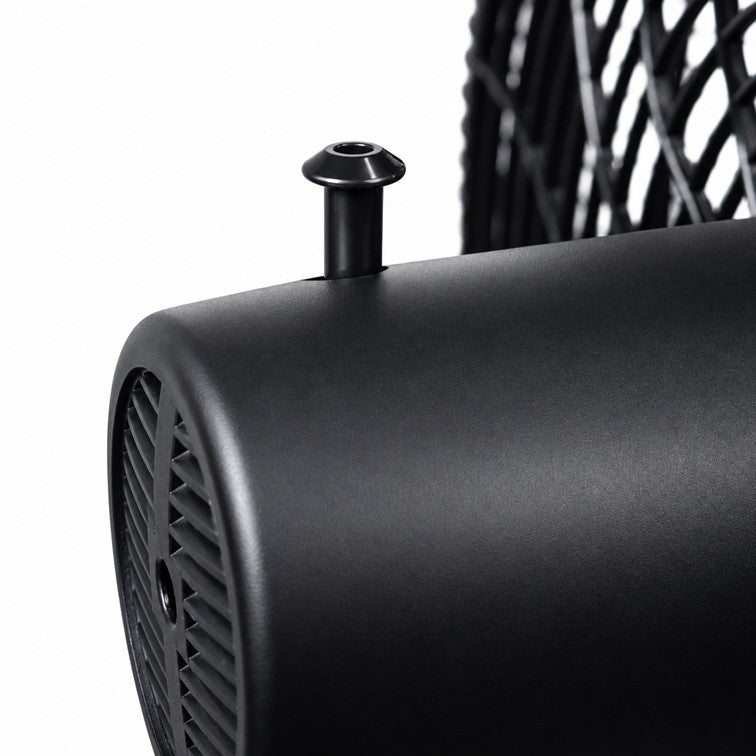 Ventilador Altezza Basic de Pedestal Motor Bujes Malla Plástica Negro ASF-BB18B