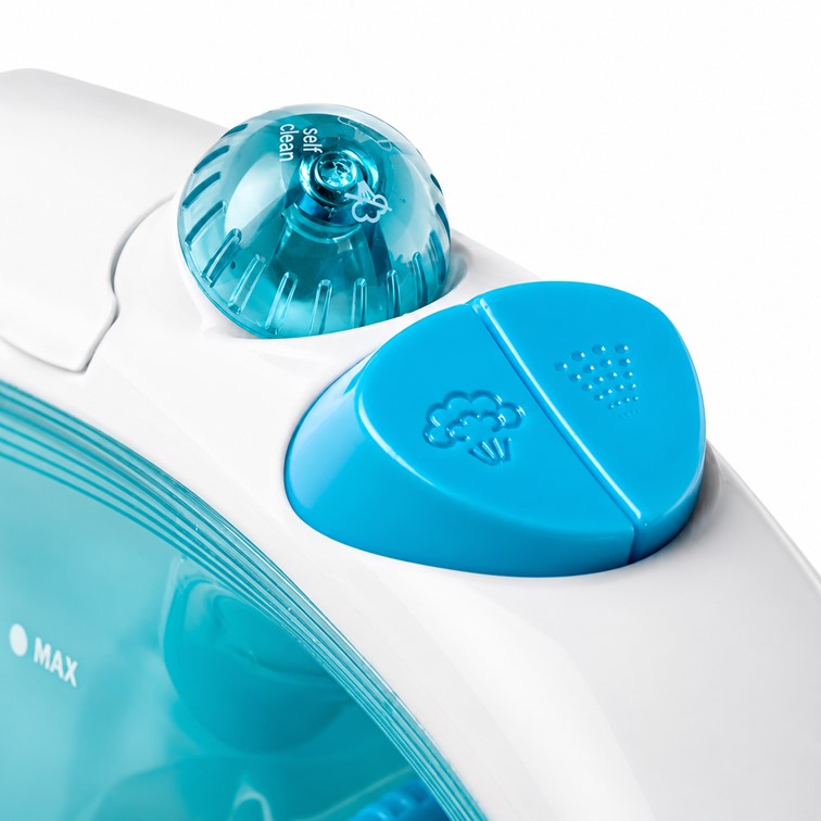 Plancha de Ropa T-FAL Vapor Essential Dura Azul Turquesa 1830007593