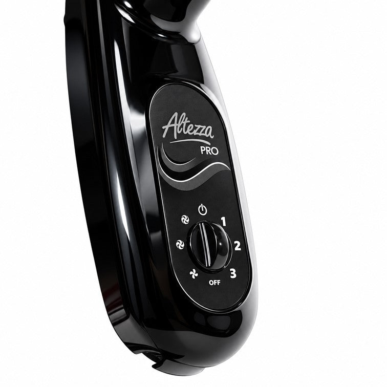Ventilador Altezza Pro Pared Malla Plástica Motor a Balinera - 6 Aspas AWF-PG1877BL