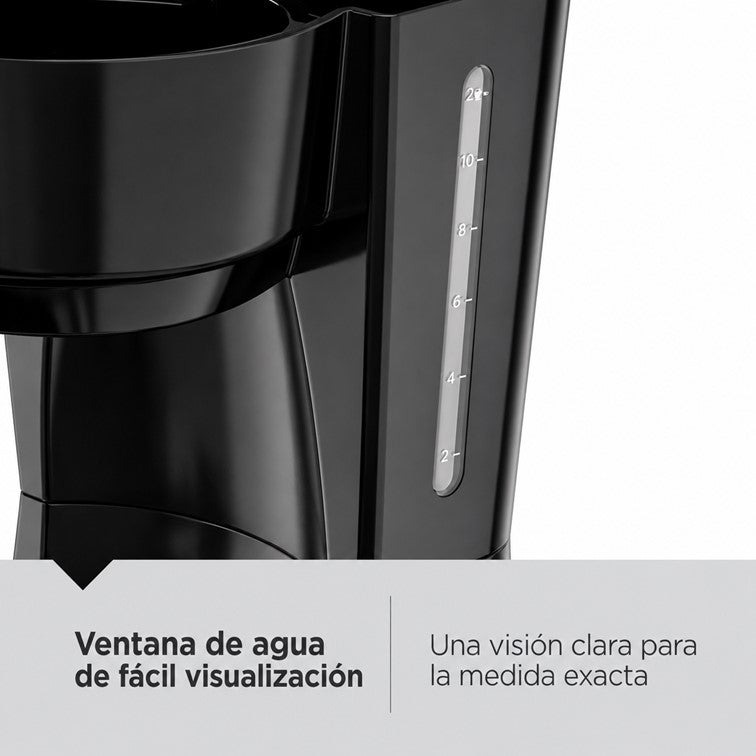 Cafetera Eléctrica Black + Decker Vortex de 12 Tazas con Filtro CM0916B