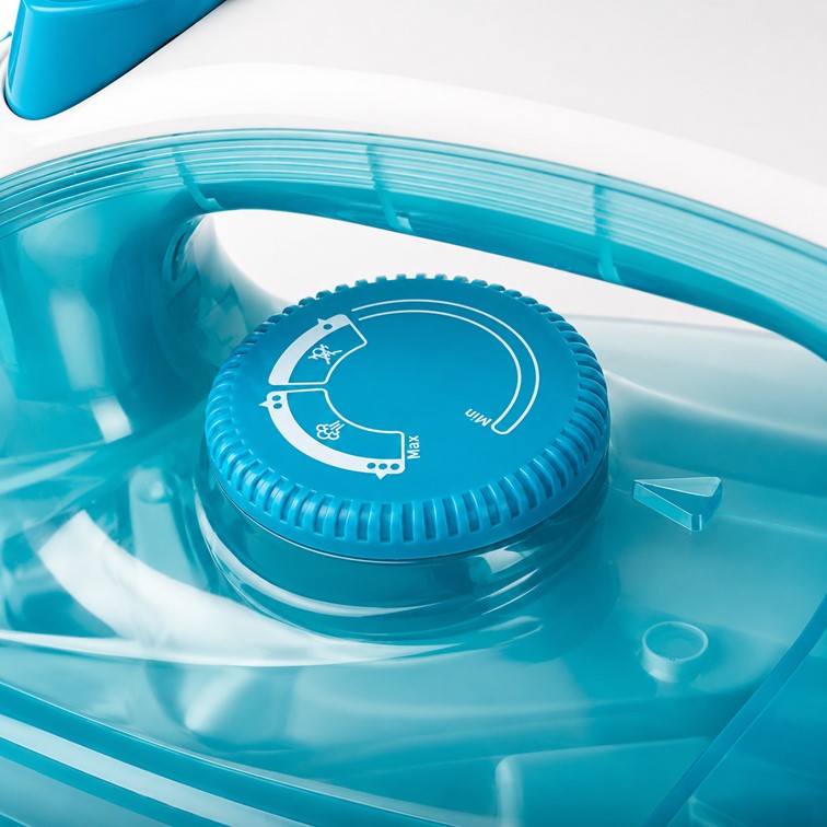 Plancha de Ropa T-FAL Vapor Essential Dura Azul Turquesa 1830007593